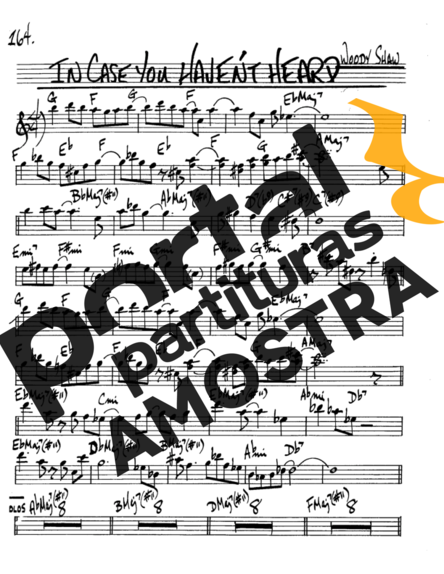 The Real Book of Jazz In Case You Havent Heard partitura para Saxofone Alto (Eb)