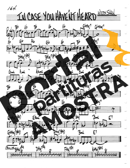 The Real Book of Jazz In Case You Havent partitura para Clarinete (C)