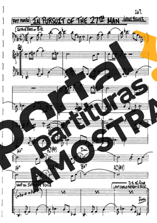 The Real Book of Jazz In Pursuit Of The 27th Man partitura para Clarinete (Bb)