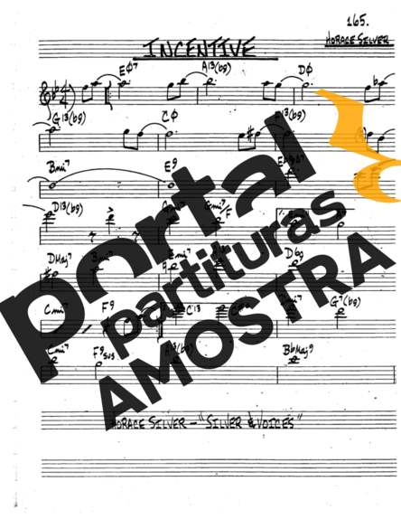 The Real Book of Jazz Incentive partitura para Saxofone Tenor Soprano (Bb)