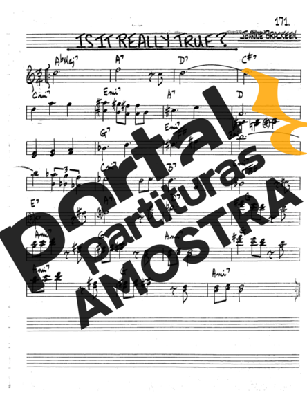 The Real Book of Jazz Is It Really True? partitura para Saxofone Tenor Soprano (Bb)