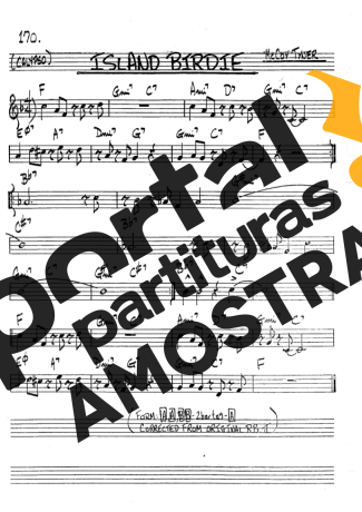 The Real Book of Jazz Island Birdie partitura para Clarinete (Bb)