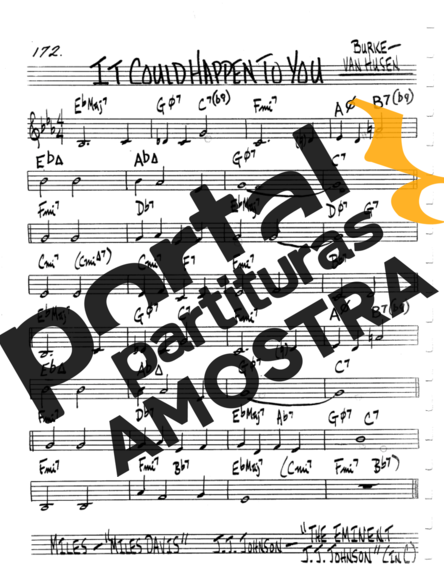 The Real Book of Jazz It Could Happen To You partitura para Violino