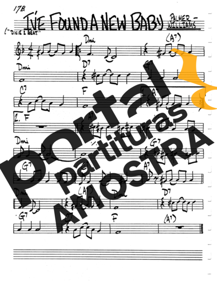 The Real Book of Jazz Ive Found A New Baby partitura para Gaita