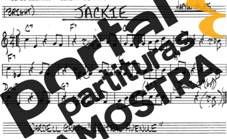 The Real Book of Jazz Jackie partitura para Saxofone Tenor Soprano (Bb)