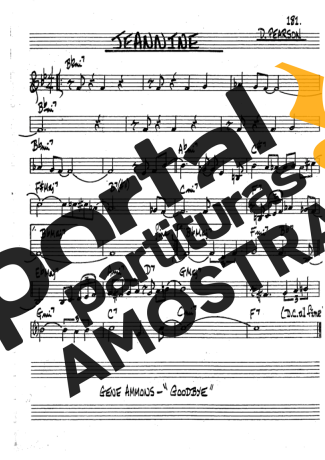 The Real Book of Jazz Jeannine partitura para Clarinete (Bb)