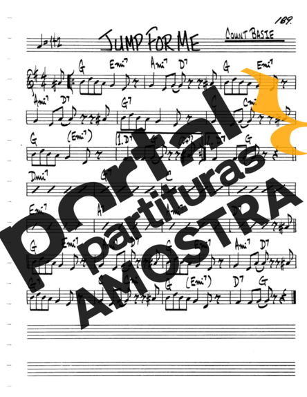 The Real Book of Jazz Jump For Me partitura para Flauta Transversal