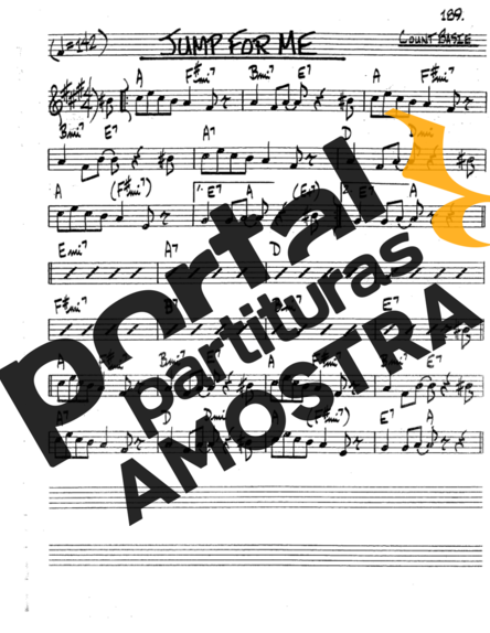 The Real Book of Jazz Jump For Me partitura para Trompete