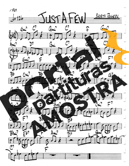 The Real Book of Jazz Just A Few partitura para Gaita
