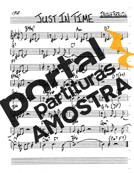 The Real Book of Jazz Just In Time partitura para Flauta Transversal