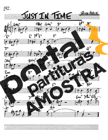 The Real Book of Jazz Just In Time partitura para Saxofone Alto (Eb)