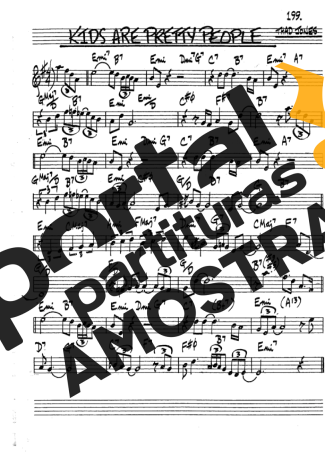 The Real Book of Jazz Kids Are Pretty People partitura para Clarinete (Bb)