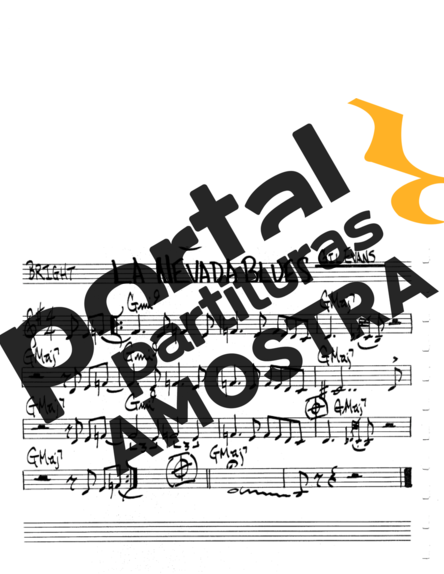 The Real Book of Jazz La Nevada Blues partitura para Gaita