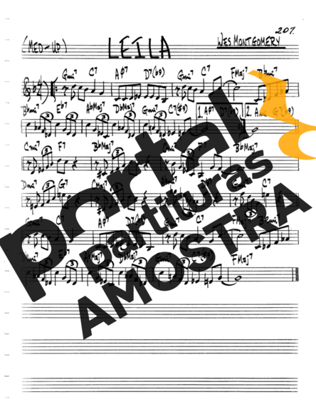 The Real Book of Jazz Leila partitura para Gaita