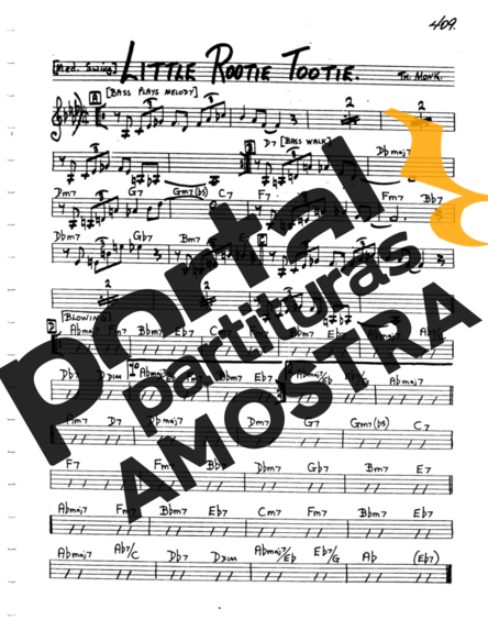 The Real Book of Jazz  partitura para Teclado