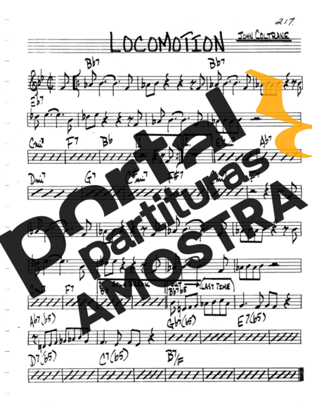 The Real Book of Jazz Locomotion partitura para Gaita