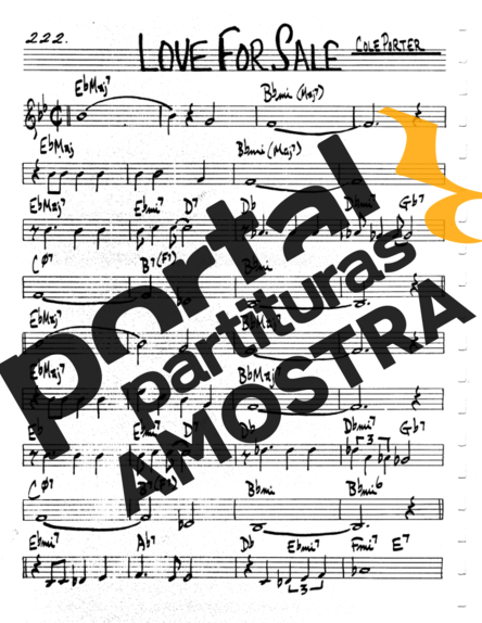 The Real Book of Jazz Love For Sale partitura para Flauta Transversal