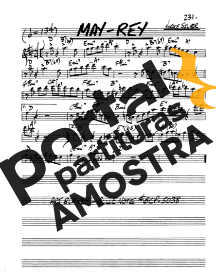 The Real Book of Jazz May Rey partitura para Saxofone Alto (Eb)