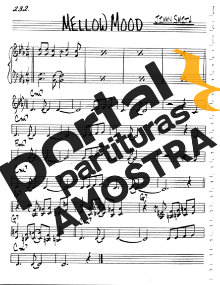 The Real Book of Jazz Mellow Mood partitura para Clarinete (C)