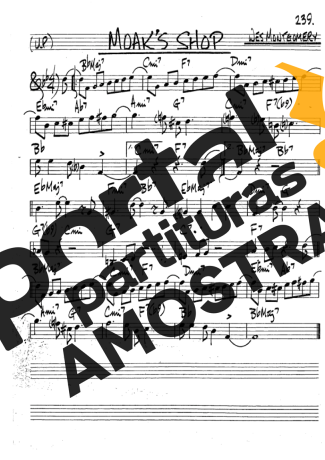 The Real Book of Jazz Moaks Shop partitura para Clarinete (Bb)