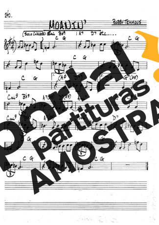 The Real Book of Jazz Mornin partitura para Clarinete (Bb)