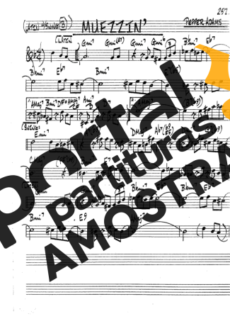 The Real Book of Jazz Muezzin partitura para Clarinete (Bb)