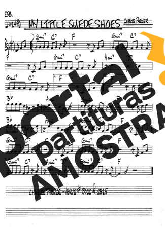 The Real Book of Jazz My Little Suede Shoes partitura para Clarinete (Bb)