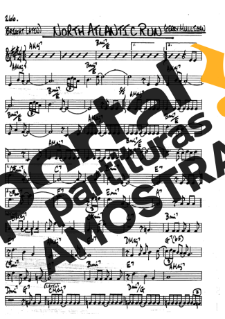 The Real Book of Jazz North Atlantic Run partitura para Clarinete (Bb)