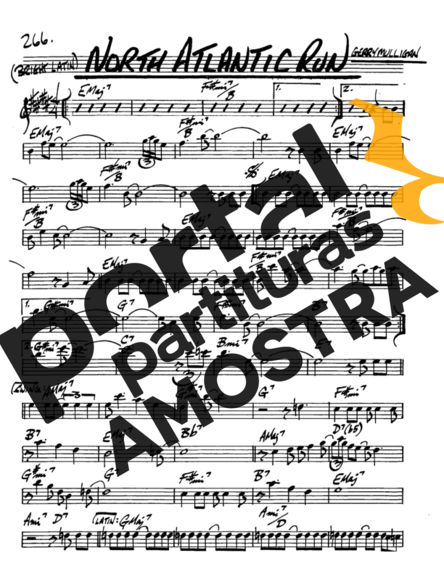 The Real Book of Jazz North Atlantic Run partitura para Saxofone Alto (Eb)