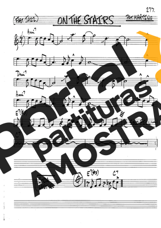 The Real Book of Jazz On The Stairs partitura para Clarinete (Bb)