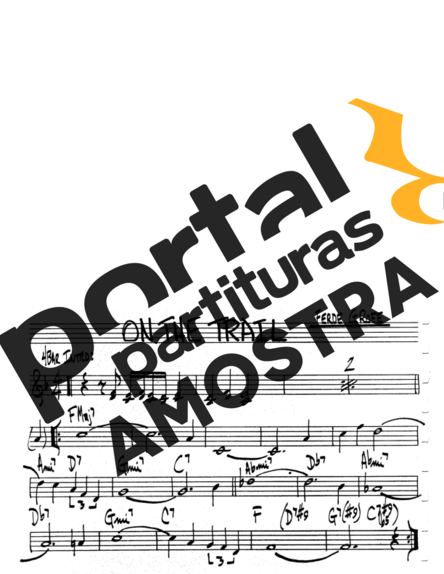 The Real Book of Jazz On The Trail partitura para Gaita