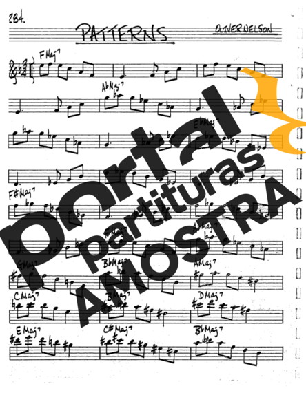 The Real Book of Jazz Patterns partitura para Saxofone Tenor Soprano (Bb)