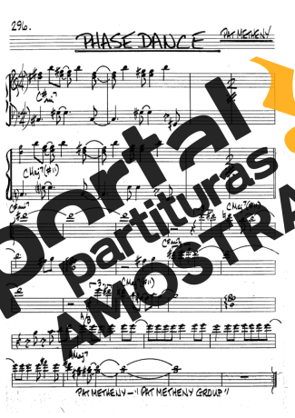 The Real Book of Jazz Phase Dance partitura para Clarinete (Bb)