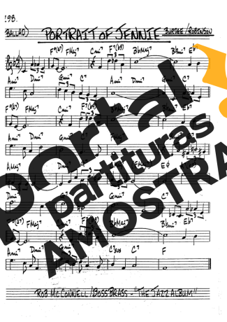 The Real Book of Jazz Portrait Of Jennie partitura para Clarinete (Bb)
