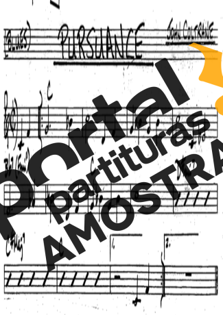 The Real Book of Jazz Pursuance partitura para Clarinete (Bb)