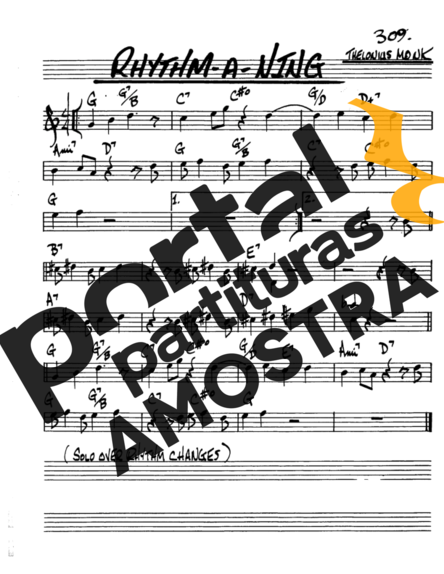 The Real Book of Jazz Rhythm A Ning partitura para Saxofone Alto (Eb)