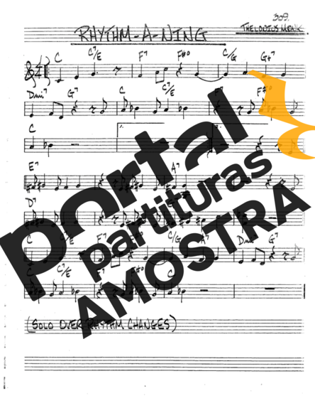 The Real Book of Jazz Rhythm partitura para Piano