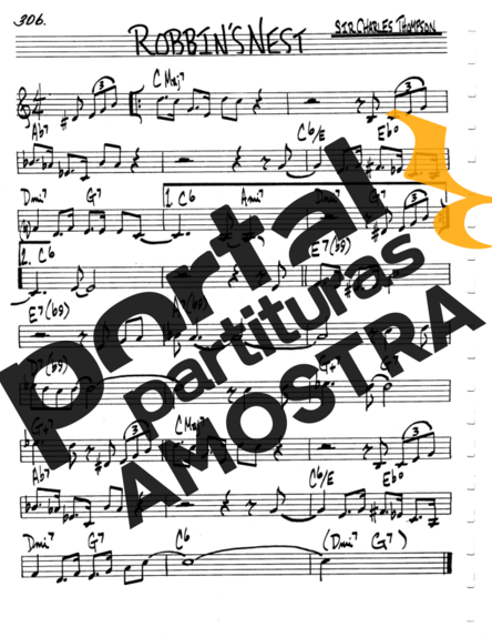 The Real Book of Jazz Robbins Nest partitura para Flauta Transversal