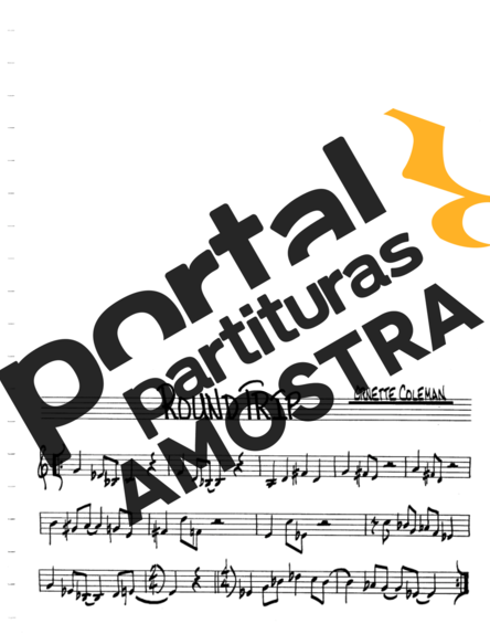 The Real Book of Jazz Round Trip partitura para Clarinete (C)