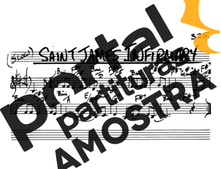 The Real Book of Jazz Saint James Infirmary partitura para Saxofone Alto (Eb)