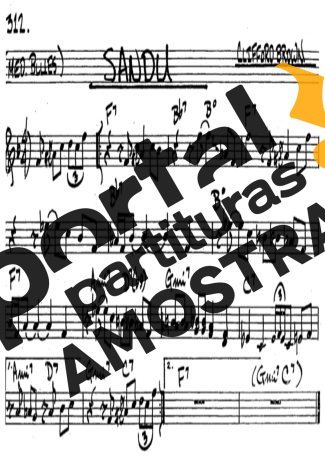 The Real Book of Jazz Sandu partitura para Clarinete (Bb)