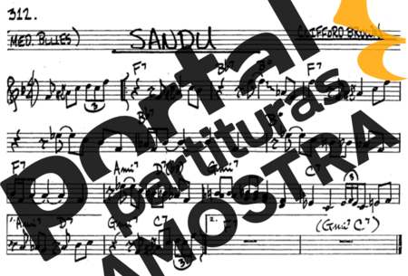 The Real Book of Jazz Sandu partitura para Saxofone Tenor Soprano Clarinete (Bb)
