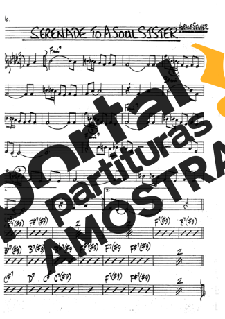 The Real Book of Jazz Serenade To A Soul Sister partitura para Clarinete (Bb)