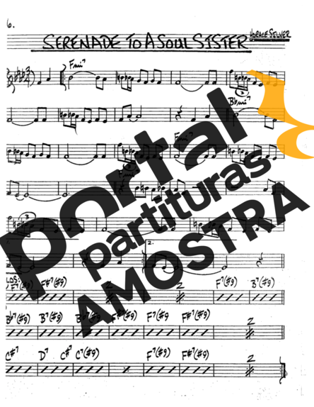 The Real Book of Jazz Serenade To A Soul Sister partitura para Trompete