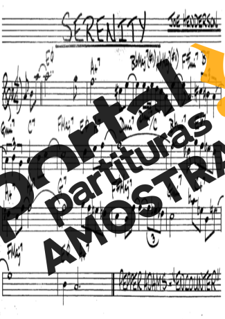 The Real Book of Jazz Serenity partitura para Clarinete (Bb)