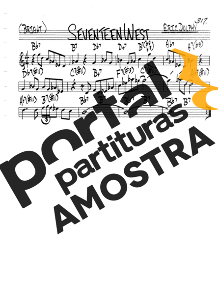 The Real Book of Jazz Seventeen West partitura para Gaita