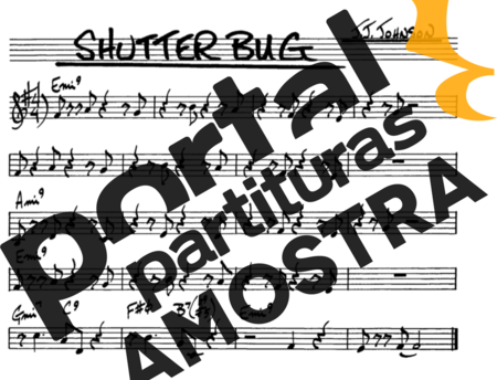 The Real Book of Jazz Shutter Bug partitura para Saxofone Alto (Eb)