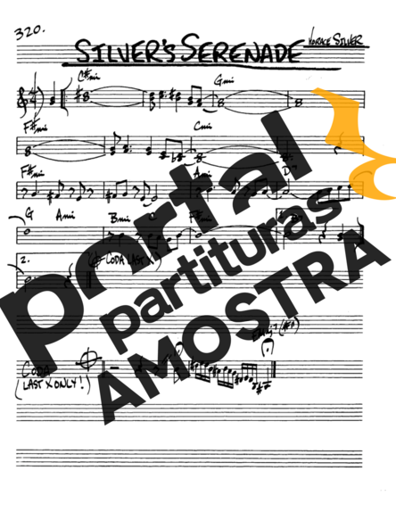 The Real Book of Jazz Silvers Serenade partitura para Saxofone Alto (Eb)