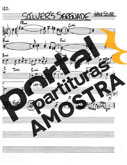 The Real Book of Jazz Silvers Serenade partitura para Trompete