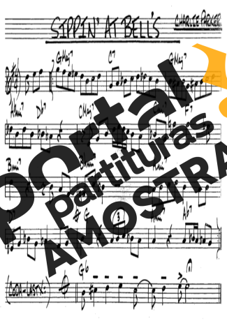 The Real Book of Jazz Sippin At Bells partitura para Clarinete (Bb)